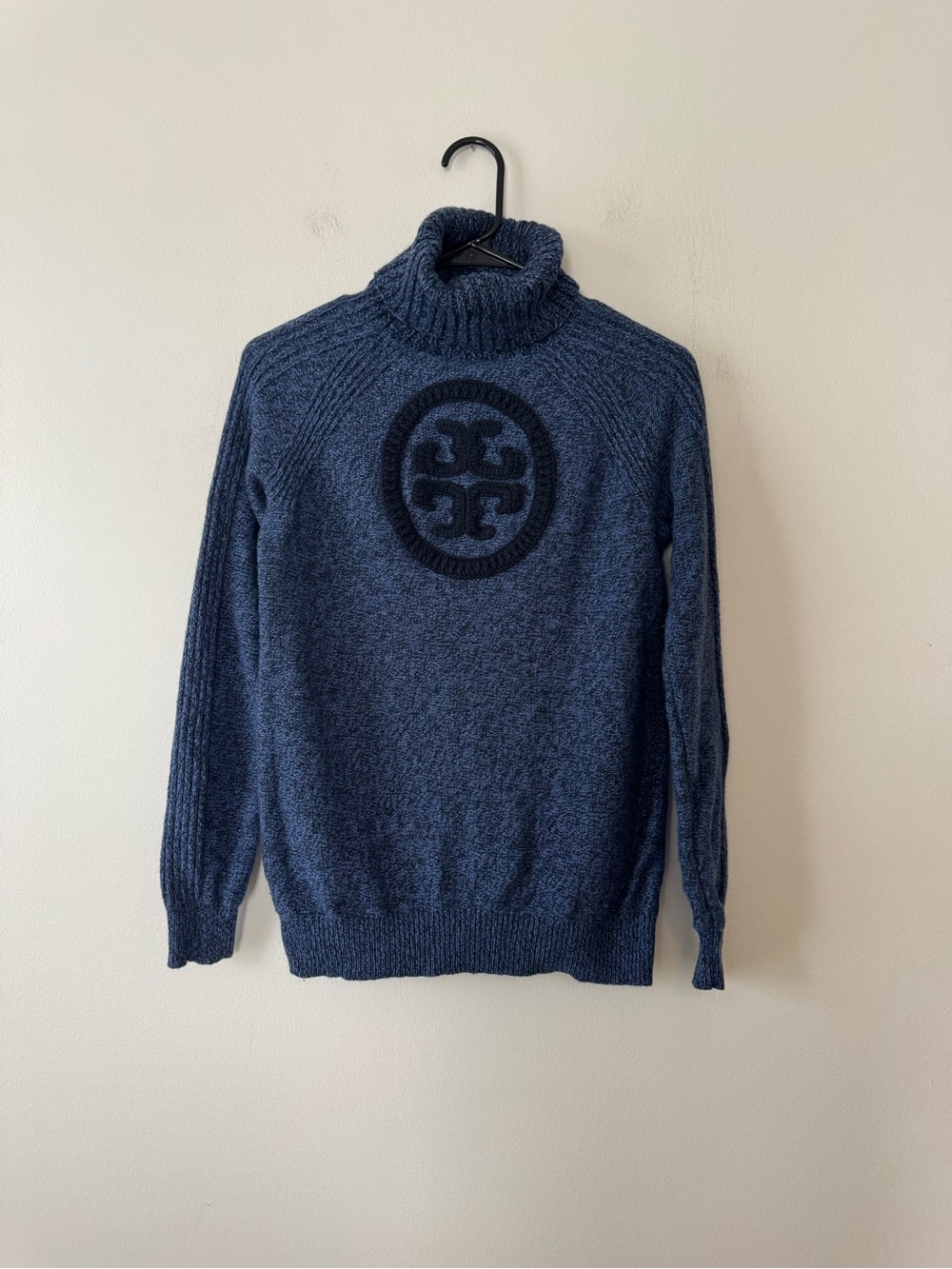 Tory Burch Turtleneck Sweater Blue
